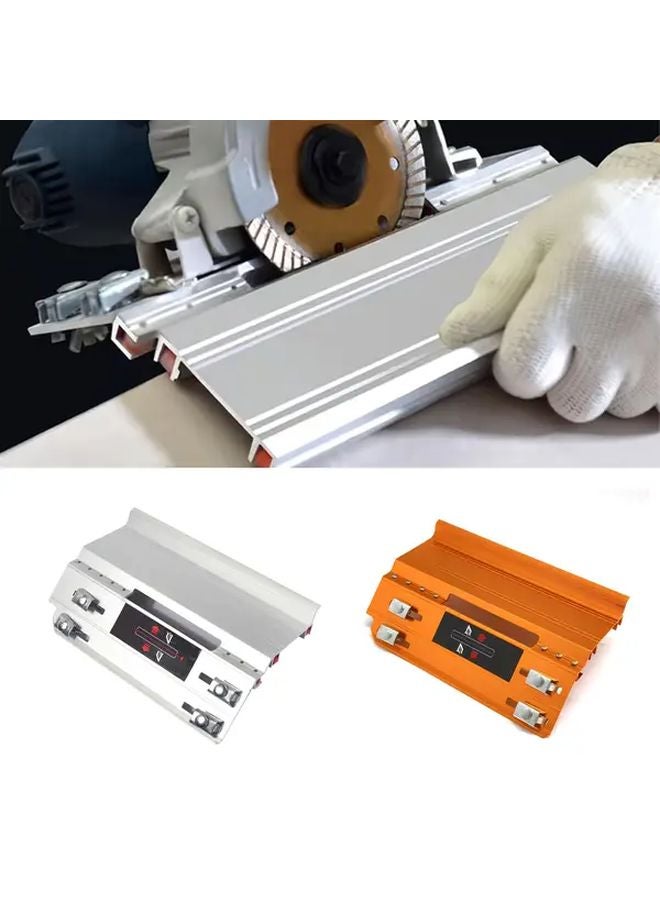 Silvery Aluminum Alloy Tile Chamfering Tool With 24 Rollers 43 Degree Cuts - Image 2