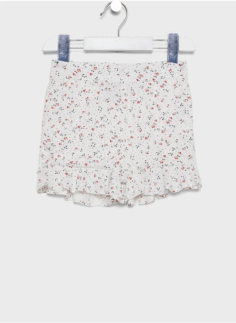 Bardot Junior Little Ditsy Frill Shorts