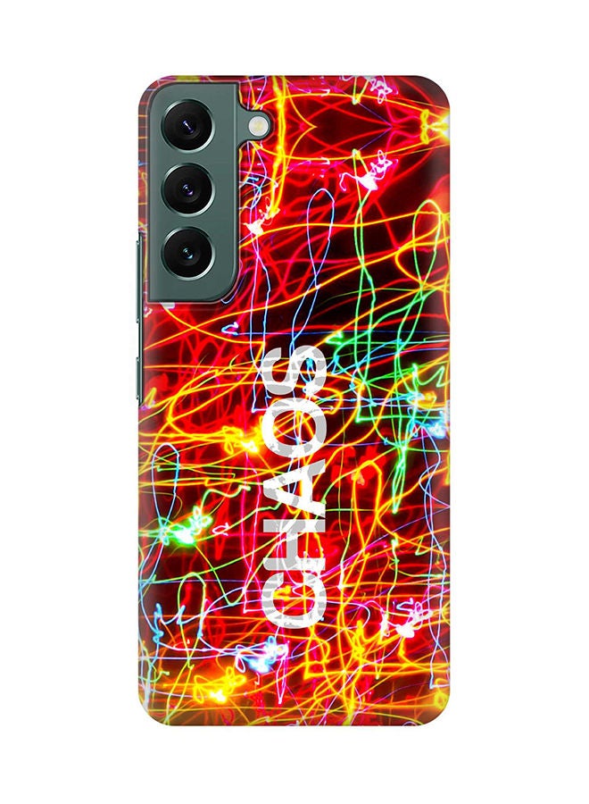 Stylizedd Case for Samsung Galaxy S22+ 5G Slim Snap Classic Series Shield Matte Finish Print - Chaos - Image 1
