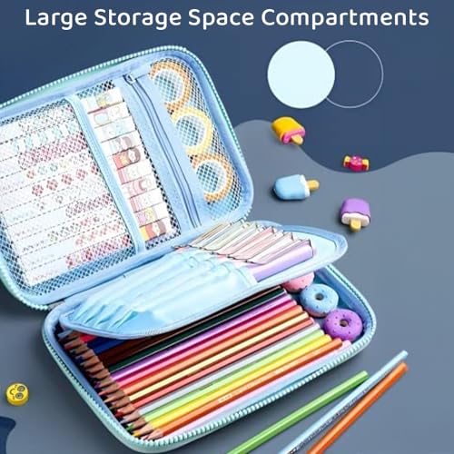 StarAndDaisy 3D Astronaut Theme Aesthetic Pencil Case with Multifunctional Stationery Organizer/Large Capacity for Students Kids Premium Stylish Pen Holder Pouch Stationery Box. - Image 3