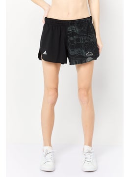 Adidas Women Sportswear Fit 3 Inseam Running Short, Black  - Image 1