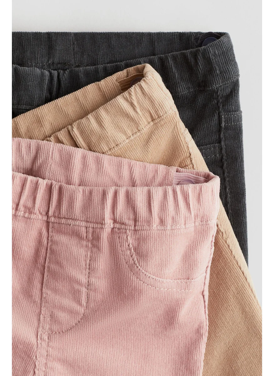 H&M 3-Pack Denim Treggings