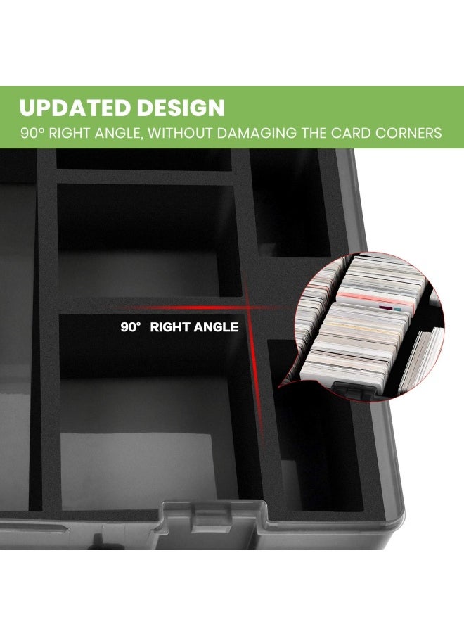 ALKOO - 2200  Card Case Holder  C.A.H Mtg Deck Box Organizer Storage Compatible With Cards Against Humanity For Magic The Gathering For Yugioh For Topps Baseball And All Expansions - Image 1