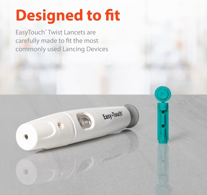 Easy Touch إبر لانسيت إيزى تاتش 30G 300 قطعة - Image 2
