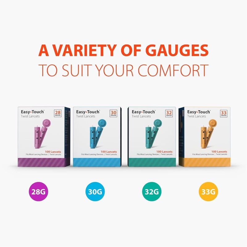 Easy Touch إبر لانسيت إيزى تاتش 30G 300 قطعة - Image 5