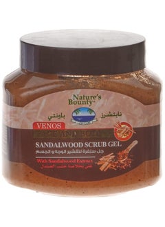 NATURE'S BOUNTY Nature's Bounty Venos Face and Body Sandal Wood Scrub Gel, 300 ml 