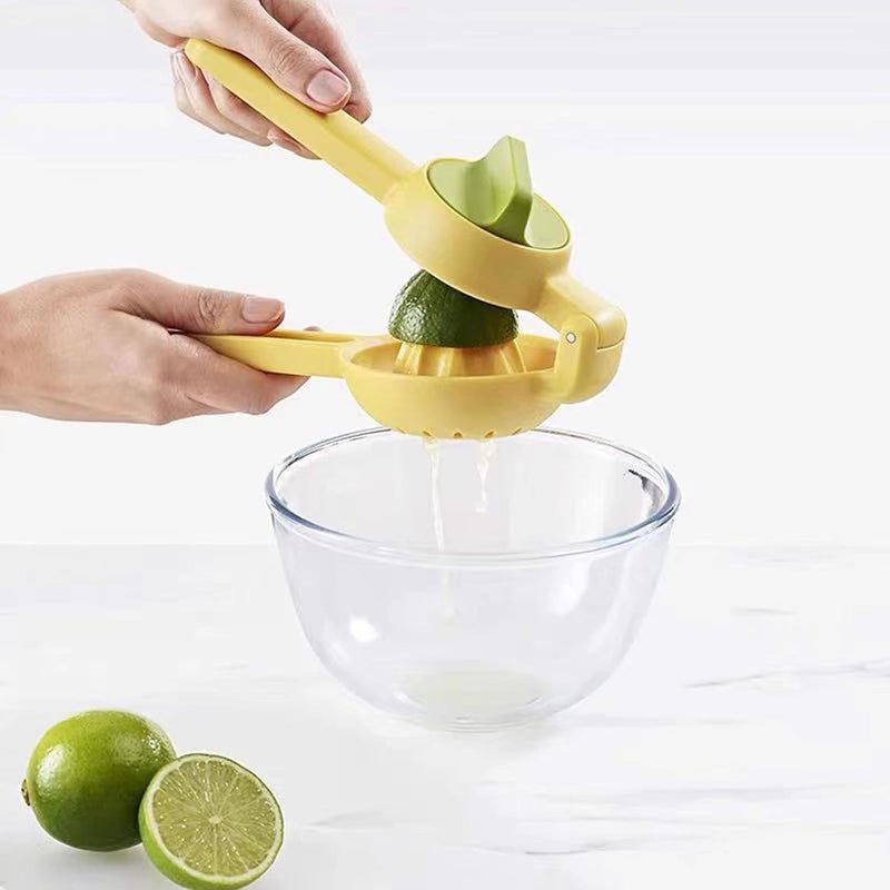 Manual Lemon Squeezer Practical Plastic Citrus Juicer for Limes Hand Press Kitchen Tool with Hanging Ring for Daily Cooking and Easy Cleaning - Image 4