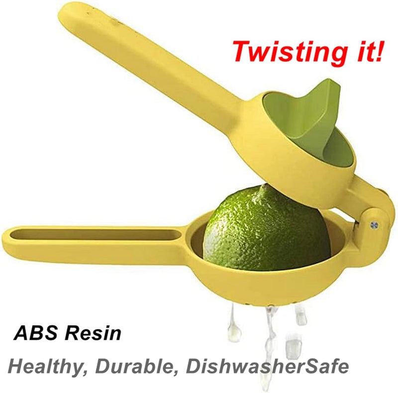 Manual Lemon Squeezer Practical Plastic Citrus Juicer for Limes Hand Press Kitchen Tool with Hanging Ring for Daily Cooking and Easy Cleaning - Image 2