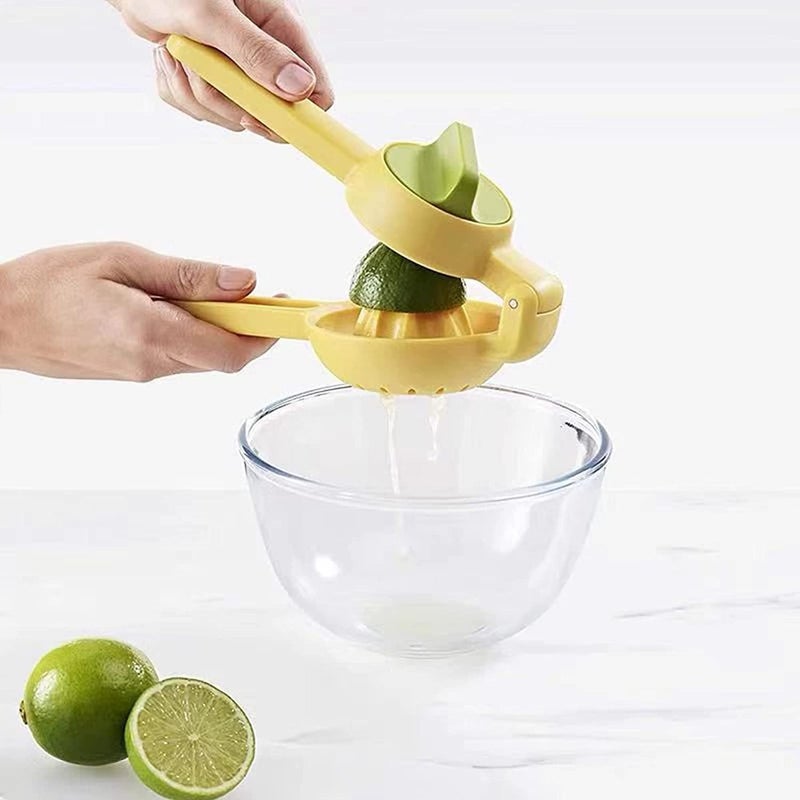 Manual Lemon Squeezer Practical Plastic Citrus Juicer for Limes Hand Press Kitchen Tool with Hanging Ring for Daily Cooking and Easy Cleaning - Image 5