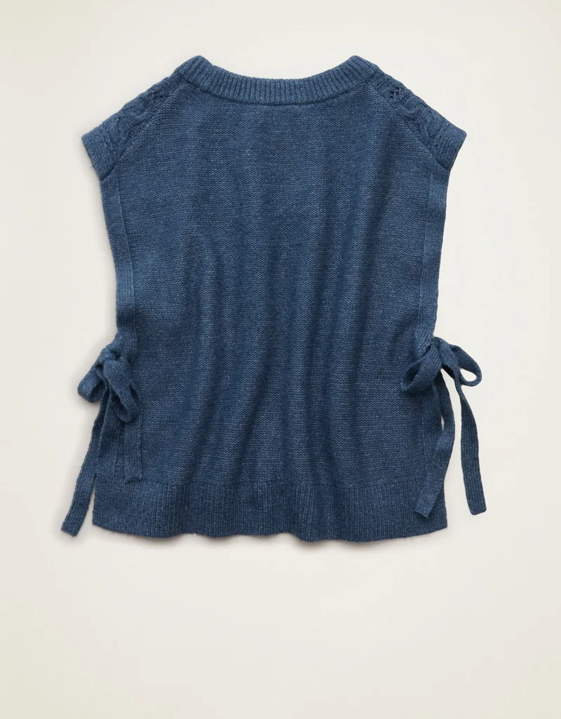 American Eagle  AE Whoa So Soft Cable Knit Vest for Women | Best Price UAE