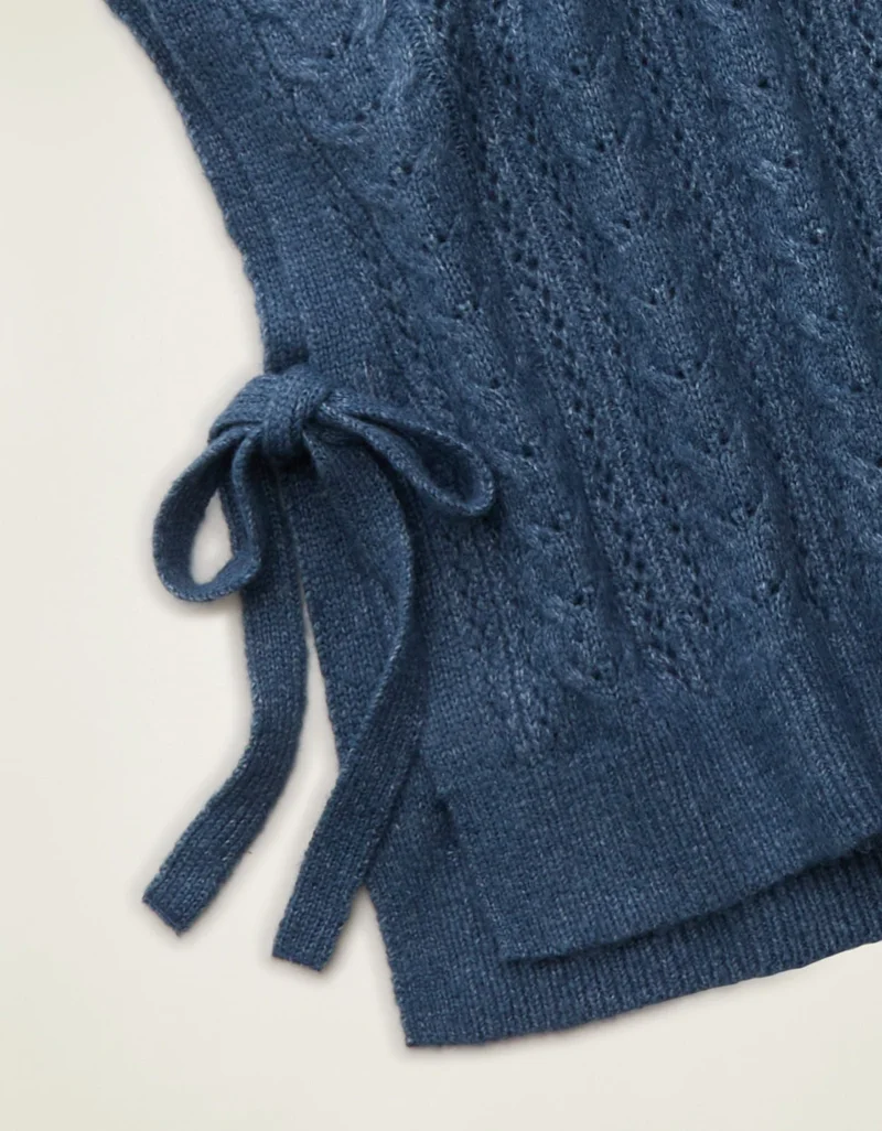 American Eagle  AE Whoa So Soft Cable Knit Vest for Women | Best Price UAE