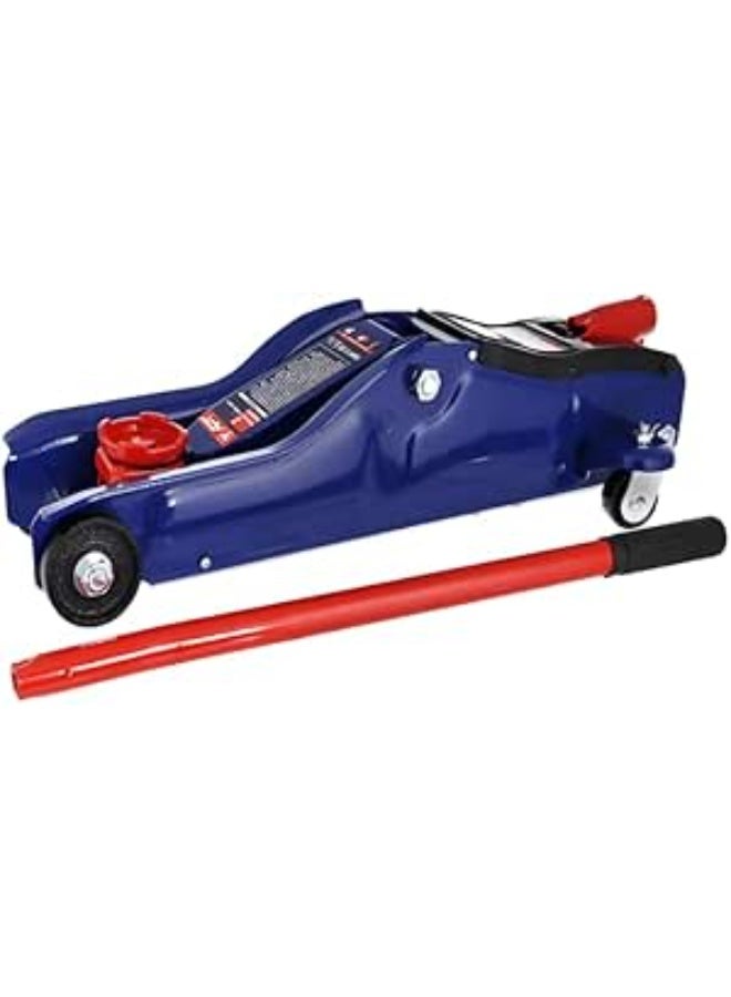Professional Car Trolley Jack - Heavy-Duty Hydraulic Floor Jack - Stable & Easy-to-Use Lifting Tool for Sedans & Compact Cars
