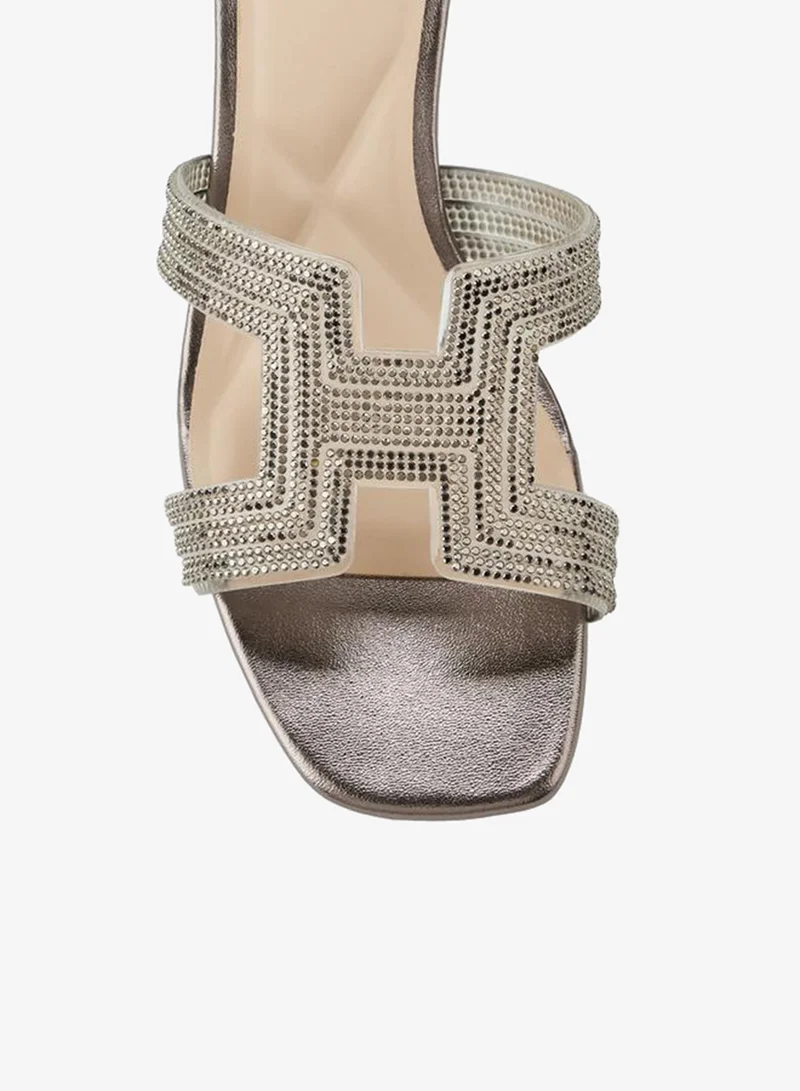 Celeste PEWTER Women Embellished Wedge Heel Sandals Ramadan Collections for Women | Best Price UAE