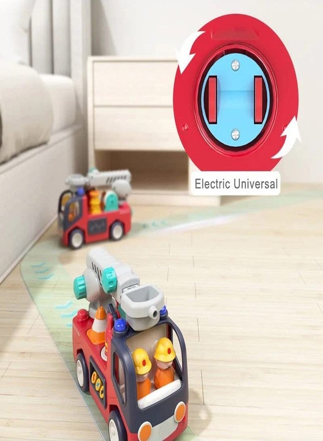 Kiditos Hola Early Learning Fire Engine Vehicles for Toddlers 18+ Months & Above - Image 3