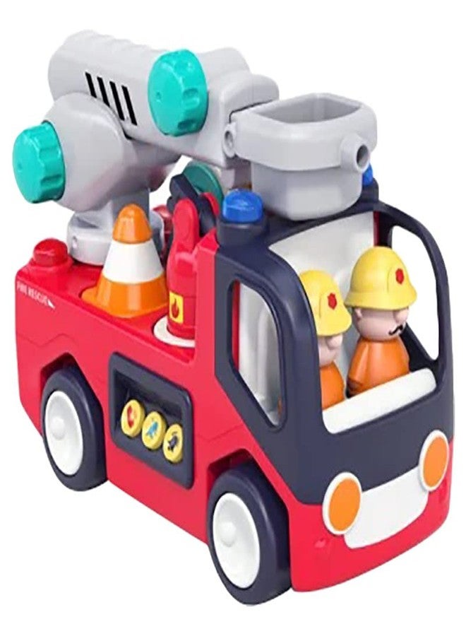Kiditos Hola Early Learning Fire Engine Vehicles for Toddlers 18+ Months & Above - Image 1