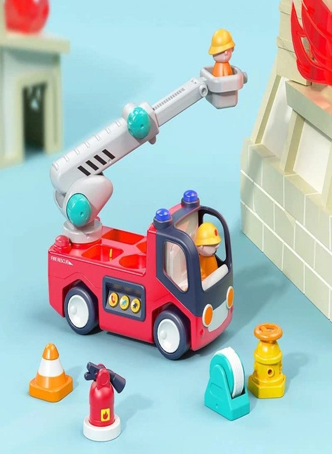 Kiditos Hola Early Learning Fire Engine Vehicles for Toddlers 18+ Months & Above - Image 4