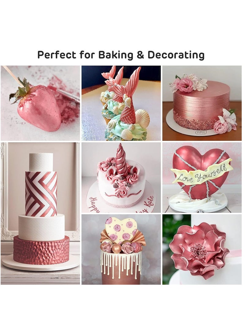 15g Baking decoration powder & Dust Food-Grade Luster Dust Powder for Cake Fondant - Chocolate Decoration - Image 3