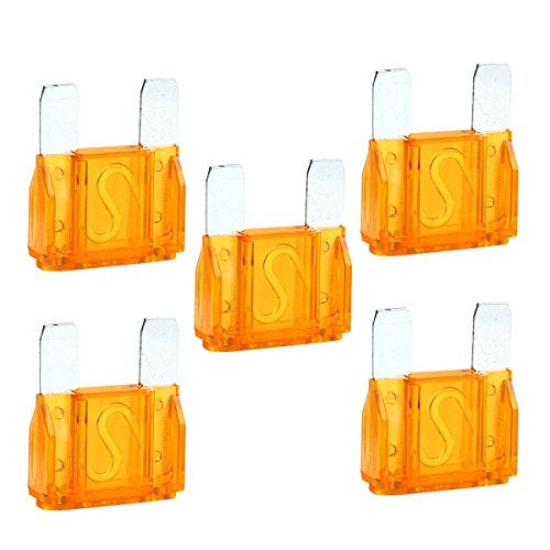 MAS 5 Pcs 40 Amp Large Blade Style Standard Car Fuse Maxi Fuse for Car RV Boat Auto 12V only
