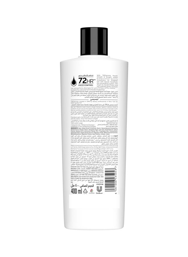 Tresemme Keratin Smooth Shampoo And Conditioner 400ml Pack Of 4 - Image 3