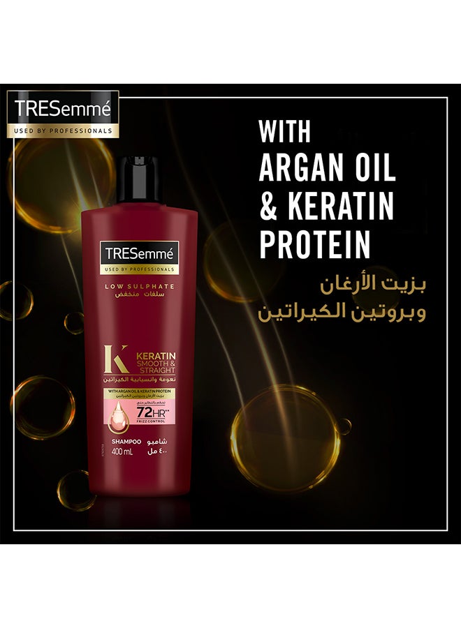 Tresemme Keratin Smooth Shampoo And Conditioner 400ml Pack Of 4 - Image 4