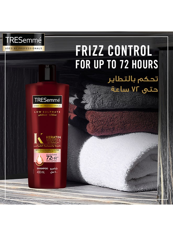 Tresemme Keratin Smooth Shampoo And Conditioner 400ml Pack Of 4 - Image 5
