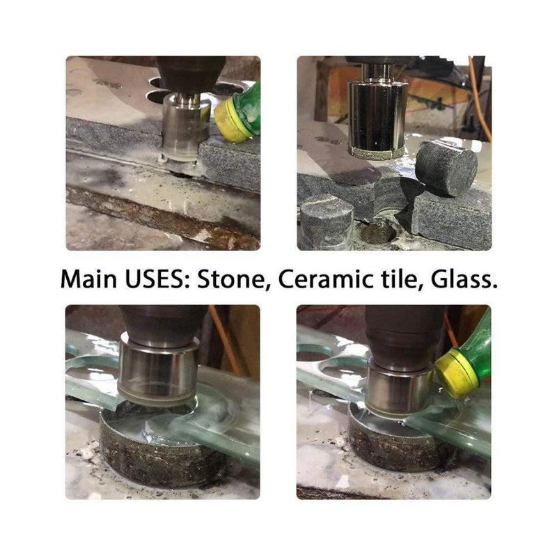 DIY Crafts DIY Crafts Pattern No 2 13 Pcs Set Diamond Drill Bit Set Glass Tile Marble and Ceramic Hollow Core Extractor Remover Tool Set for Glass Ceramics Por Pattern No 2 13 Pcs Set  - Image 4