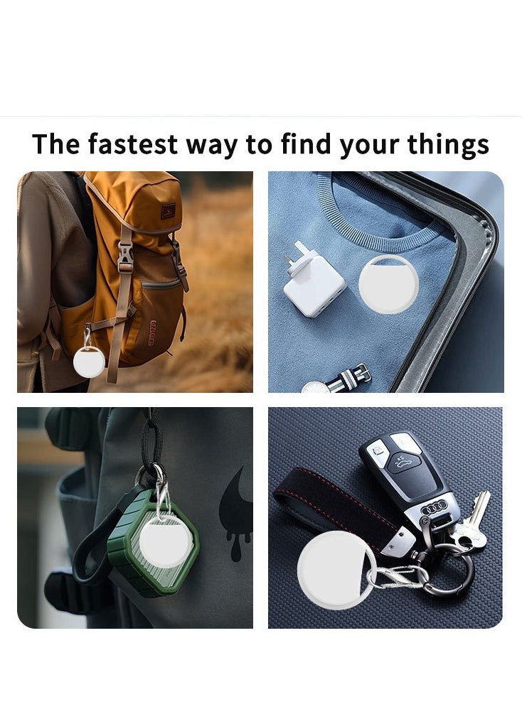 Beauenty - Smart Tag (Cheap alternative of Airtag), Works with Apple Find My (iOS Only), Bluetooth Finder, Tractor, Keys Finder And Item Locator for Child, Elders, Pets, Keys, Bags, Wallets and More. Black - Image 1