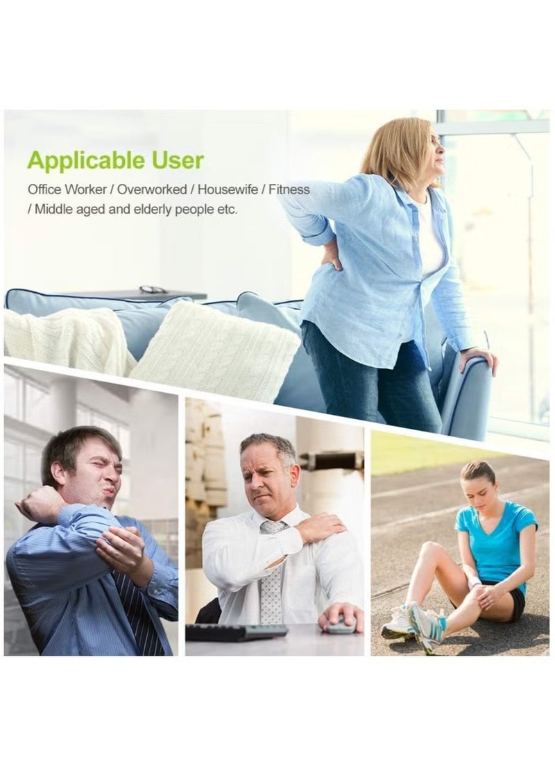 NH Dual Channel 36 Modes Digital Electric Shock Therapy Pulse Massager TENS Unit Muscle Stimulator Machine for Back, Neck, Sciatica, Nerve Pain Relief - Image 2