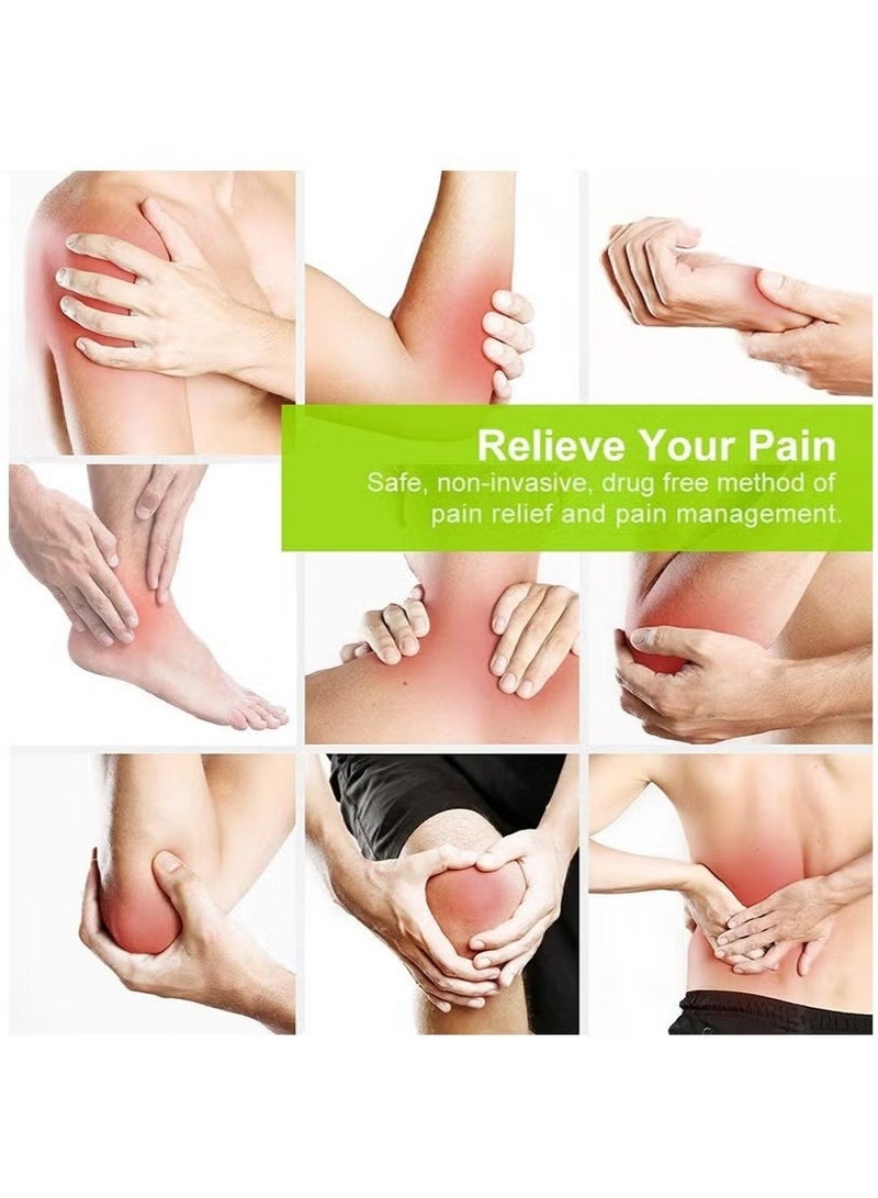 NH Dual Channel 36 Modes Digital Electric Shock Therapy Pulse Massager TENS Unit Muscle Stimulator Machine for Back, Neck, Sciatica, Nerve Pain Relief - Image 3