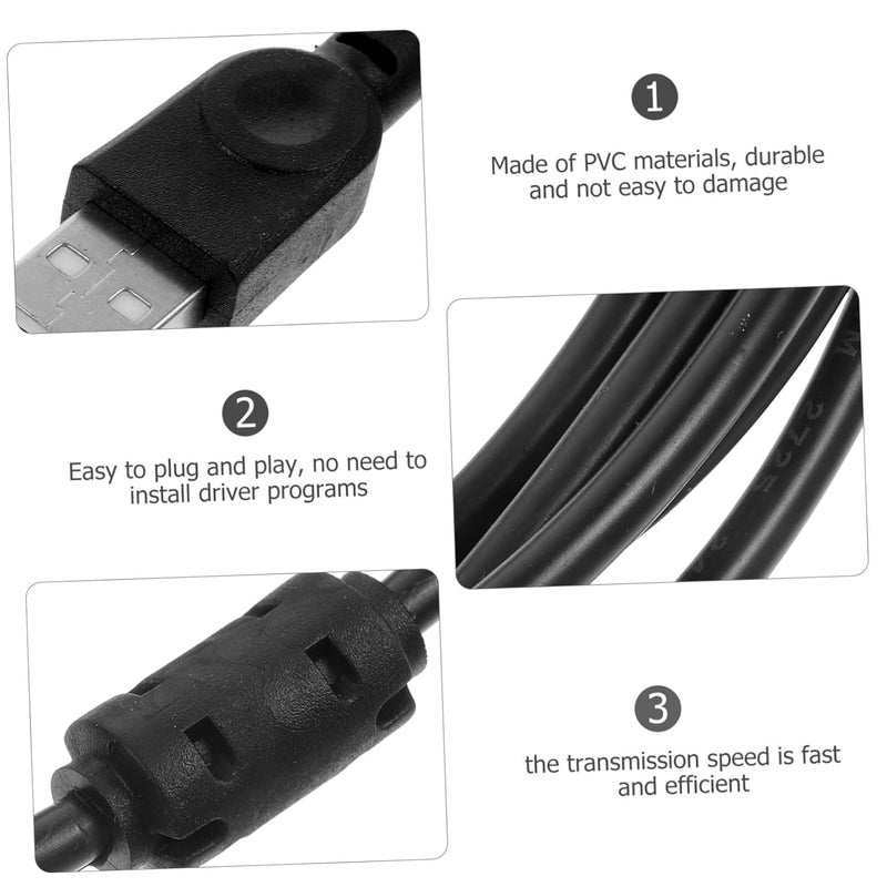 Happyyami Versatile Computer Accessory USB Cable for Printer Copying Machine Fast Data Transfer No Drivers Required - Image 2