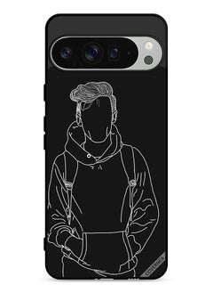 Google Pixel 9 Pro Protective Case Cover Sketch Of Jacket Boy