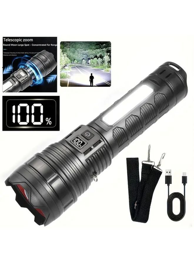 ABS Outdoor Portable Flashlight Model ZBB 1PACK Focused Beam Emergency Preparedness Camping Gear - Image 2