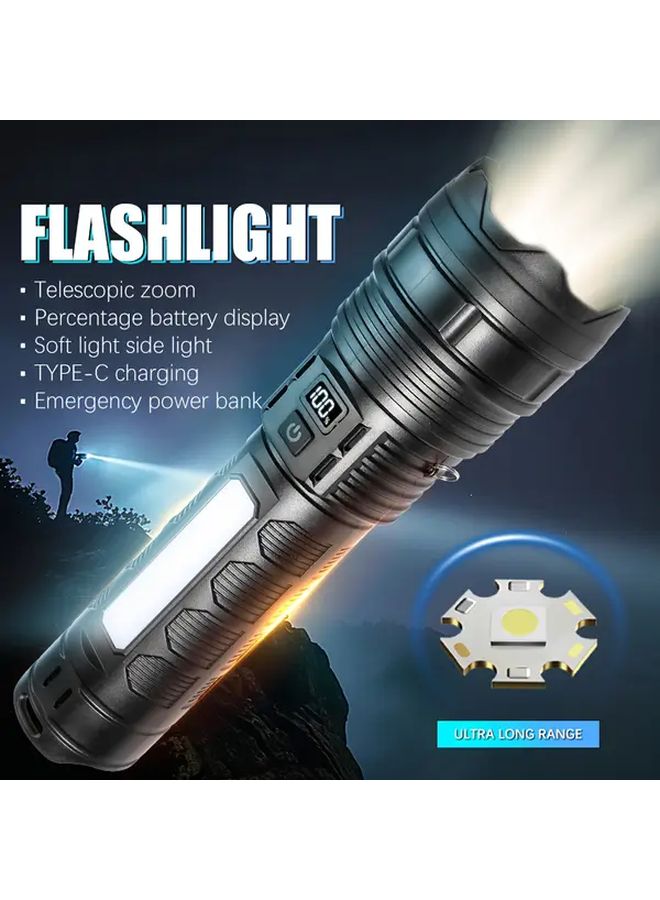 ABS Outdoor Portable Flashlight Model ZBB 1PACK Focused Beam Emergency Preparedness Camping Gear - Image 5