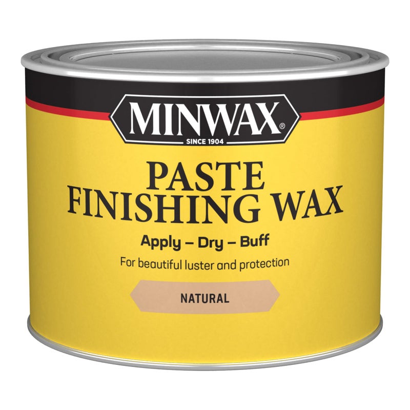 Minwax Paste Finishing Wax, 16 oz., Natural Finish - Image 1