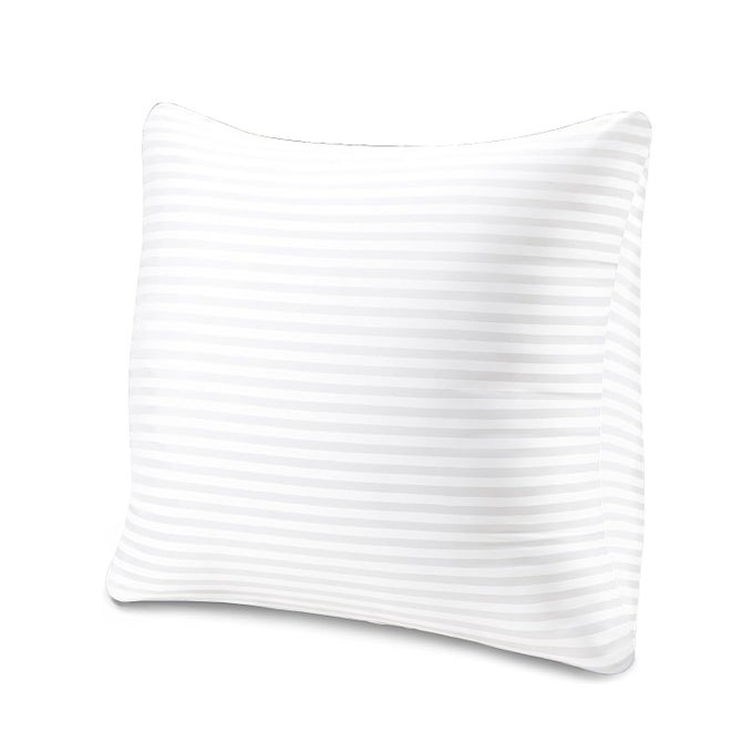 PREMIUM STUFFER PILLOW INSERT SHAM SQUARE FORM POLYESTER 22 L X 22 W STANDARD WHITE STRIPED FOR 22 COVERS