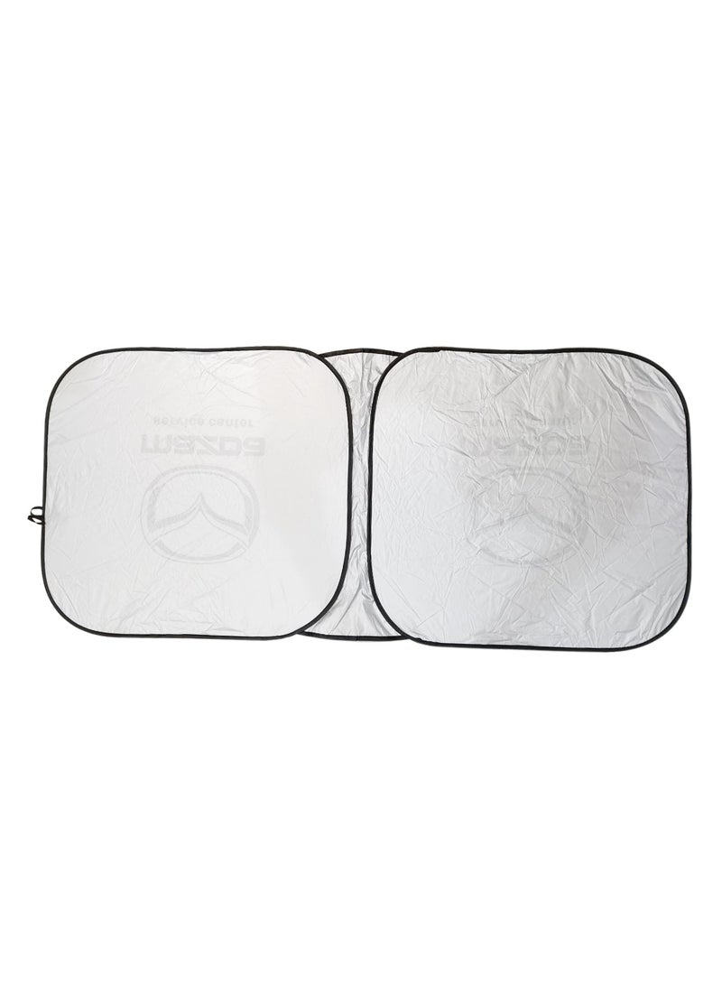 mazda Mazda Service Center Car Sun Shade UV Rays and Heat Protector Sun Visor Foldable Keep Your Vehicle Cool Blocks UV Rays, Car Windshield Sunshade  - Image 4