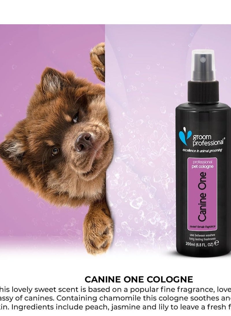 غروم بروفيشينال عطر جروم بروفيشنال كانين وان كولونيا للحيوانات الأليفة 200 مل متعدد الألوان - Image 4