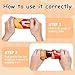 Tngan Russian Nesting Dolls 6 Pcs 6 Tall Animal Nesting Easter Eggs Toys Stacking Wooden Handmade Matryoshka Dolls for Kids Toddlers Birthday or Home Decoration Gift Long Lion - Image 4