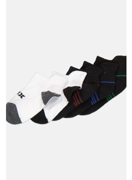 RBX Kids Boy 5 Pair Ankle Socks, Black  - Image 2