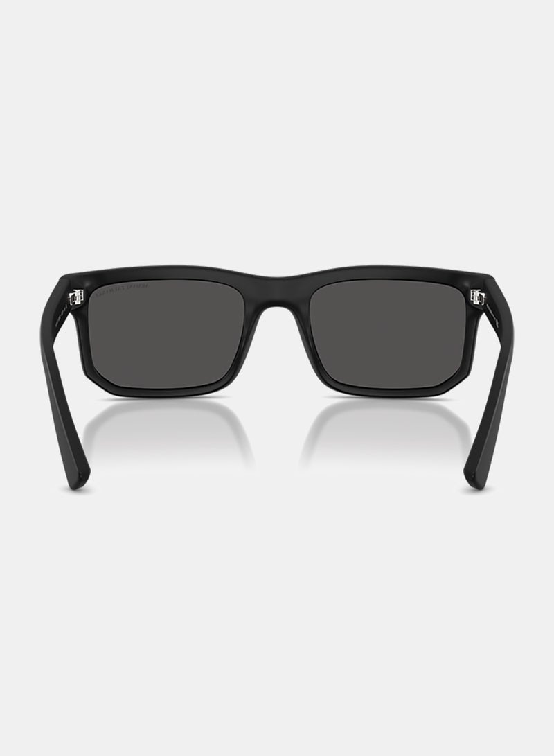 ارماني اكسشينج نظارات شمسية مربعة بإطار كامل 0AX4165S - Image 4