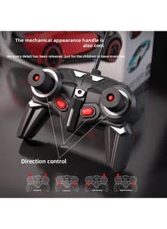 Generic Children's Toys Charging Remote Control Deformation Car One-key Deformation Remote Control Car Robot Distribution Generation Gift-Color:Rambo Police Car 1:18  - Image 5