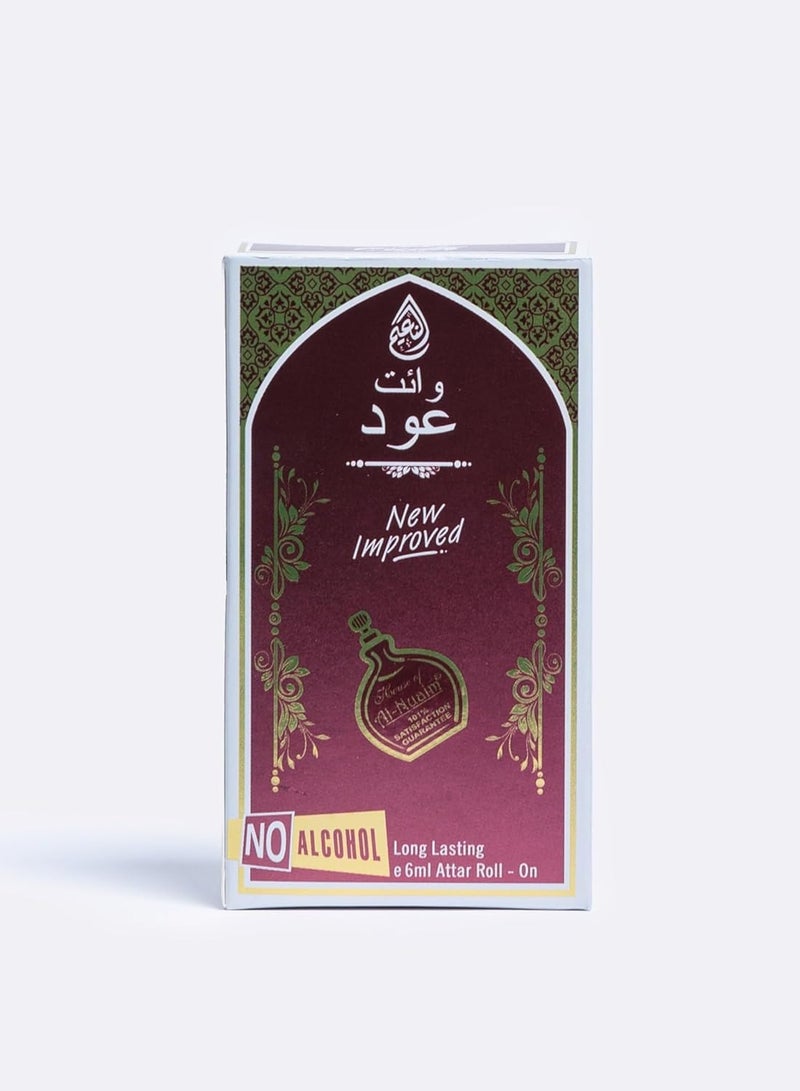 Al Nuaim سلسلة العطور البيئية من النعيم | عود أبيض 6 مل | عطر رول أون خالي من الكحول | زيت عطر مركز | عطر شرقي من الدرجة الممتازة | رائحة تدوم طويلاً - Image 3