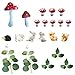 GmakCeder Woodland Animal Cake Toppers Forest Mushroom Cake Decor for Baby Shower Birthday Woodland Theme Party Decorations - Image 4