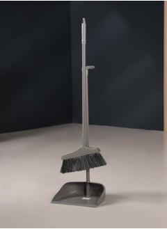 DELCASA Delcasa Dustpan and Brush with a Long Handle-DC3120  - Image 2