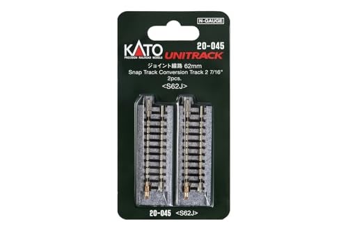 Kato USA Inc. N 62mm 2-7/16 Straight Conversion Atlas Snap KAT20045 N Track - Image 4