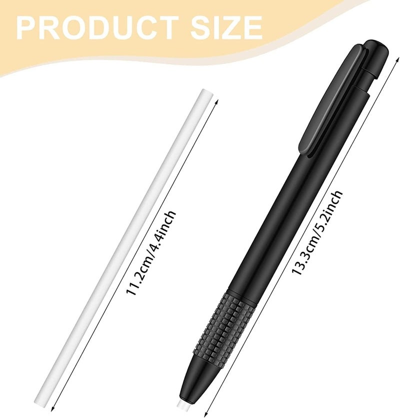 DEZIINE� Erase Pen+5 Eraser for Artist Drawing Painting Sketching Architectural Art Supplies Tool - Image 4