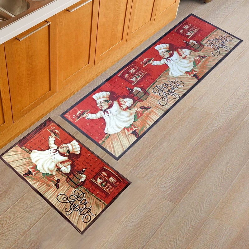 Status Contract Digital Printed Floor Door Mat Runner (Multicolour, Nylon, Standard) - Image 1