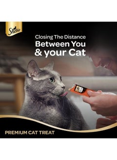 Sheba Melty Premium Lickable Creamy Cat Treats, Sasami Selection, Chicken Flavour And Chicken & Whitefish Flavours, 48 G, Lickable Creamy Treats, Ideal For Bonding, Adult  - Image 3