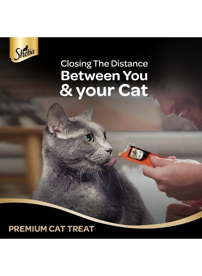 Sheba Melty Premium Lickable Creamy Cat Treats, Sasami Selection, Chicken Flavour And Chicken & Whitefish Flavours, 48 G, Lickable Creamy Treats, Ideal For Bonding, Adult  - Image 3