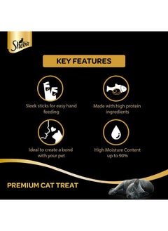 Sheba Melty Premium Lickable Creamy Cat Treats, Sasami Selection, Chicken Flavour And Chicken & Whitefish Flavours, 48 G, Lickable Creamy Treats, Ideal For Bonding, Adult  - Image 5